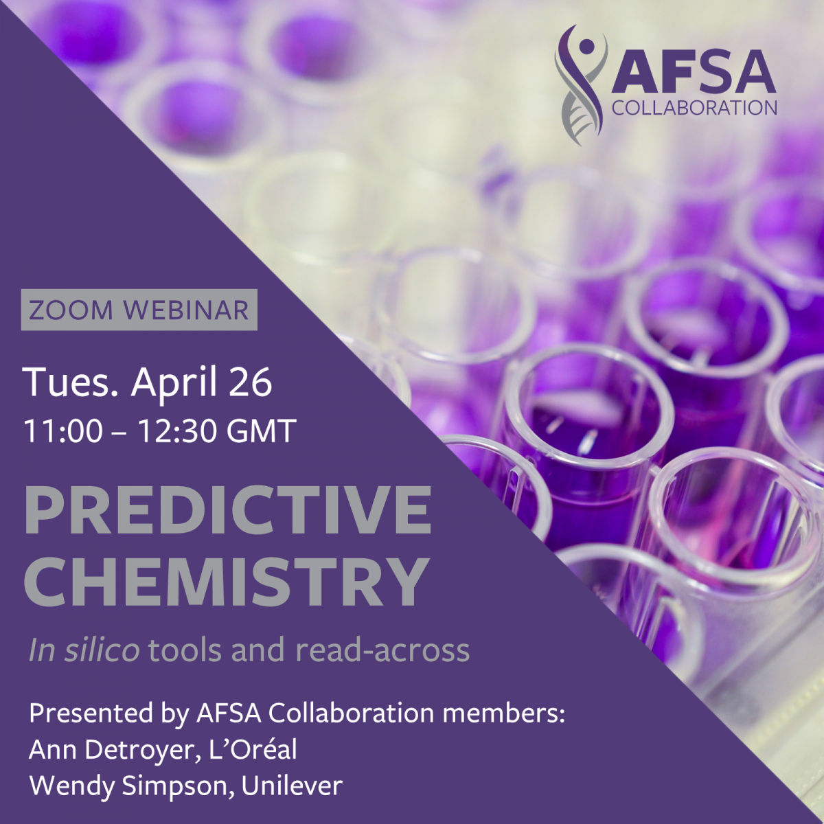 AFSA Collaboration Webinar Predictive Chemistry