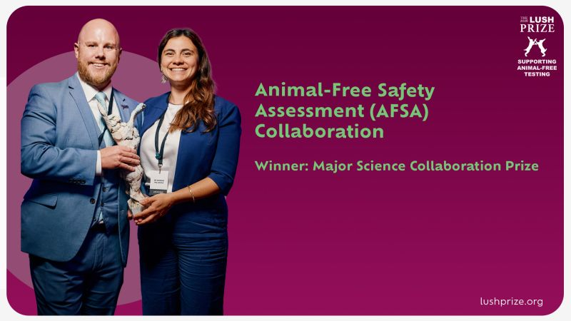 AFSA Collaboration has been honoured with the ‘Major Scientific Collaboration’ award at LUSH Prize 2026